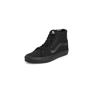 Vans Sk8-Hi Unisex Sneakers, Black/Black/Black, 12.5 US Women/11 US Men